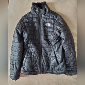Girls North Face reversible jacket